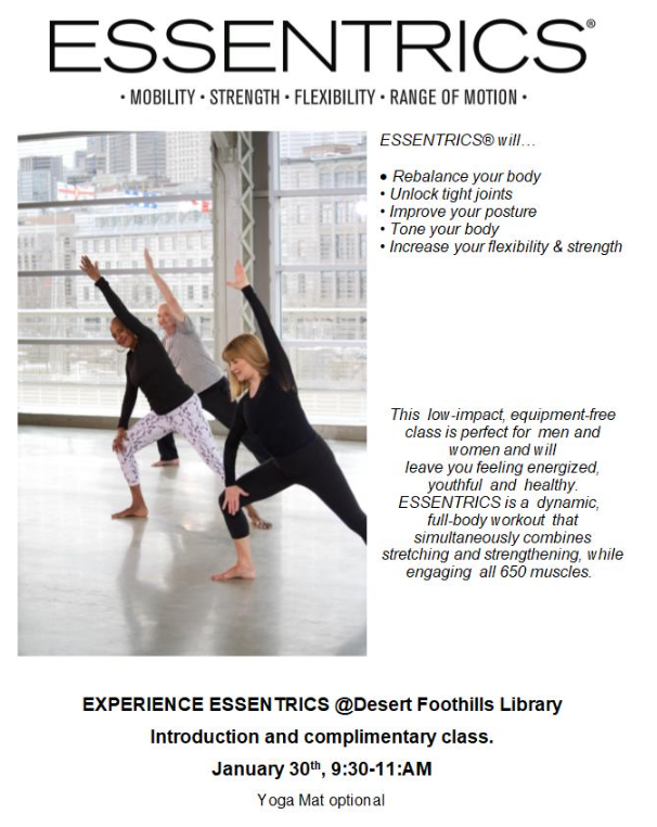 Essentrics- Mobility, strength, flexibility, range of motion