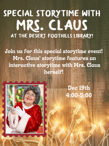 Mrs. Claus Storytime