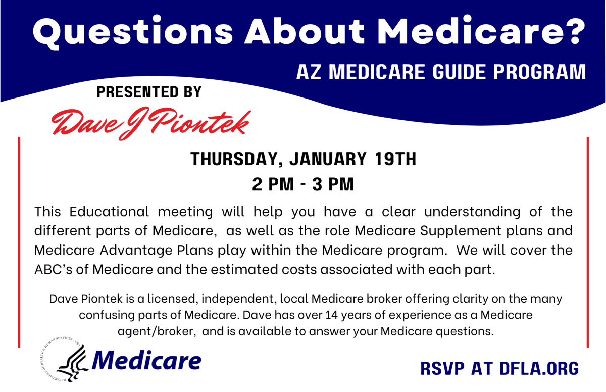 Questions about Medicare? Dave Piontek from AZ Medicare Guide is here to help!