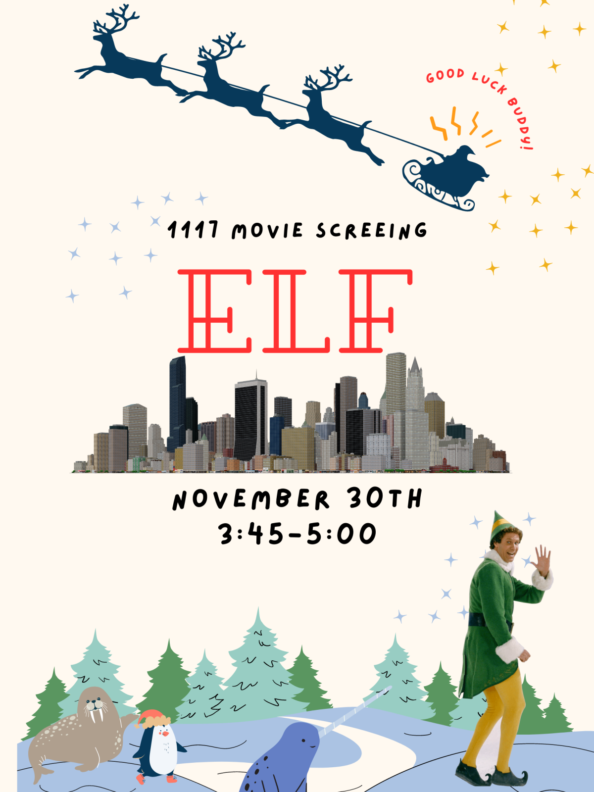 Elf Movie Poster