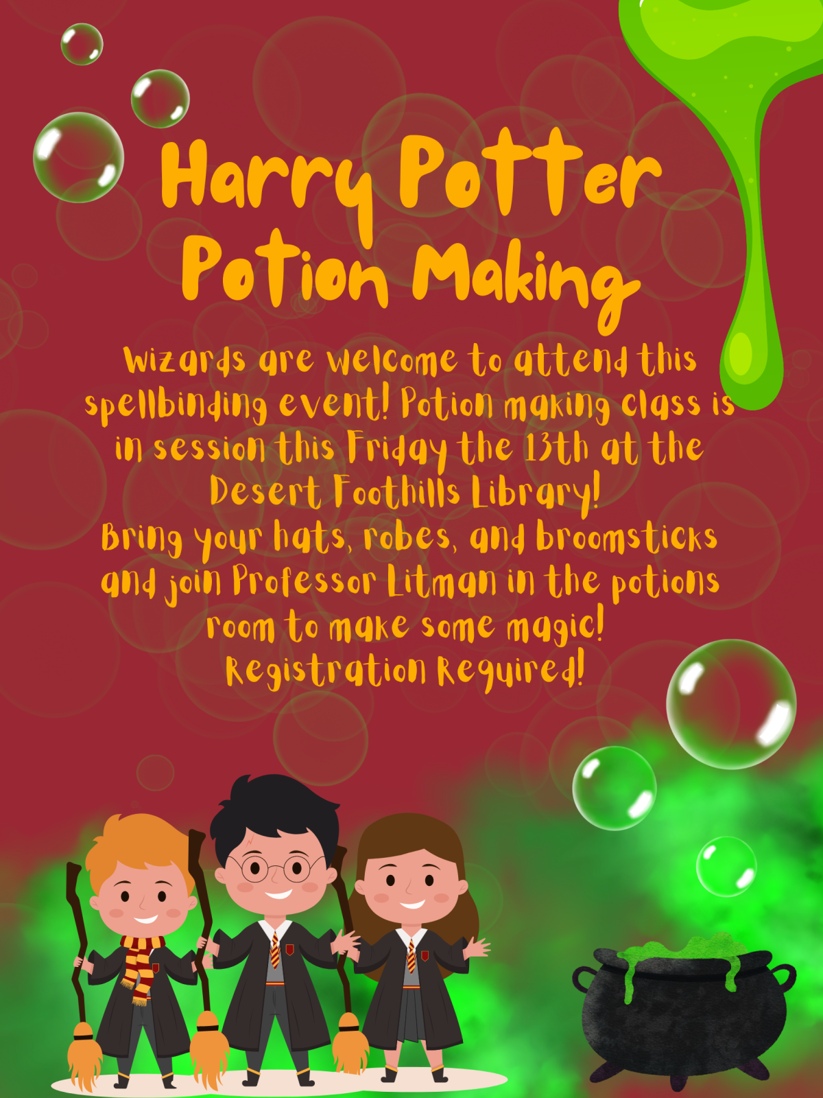 Harry Potter Potion Making